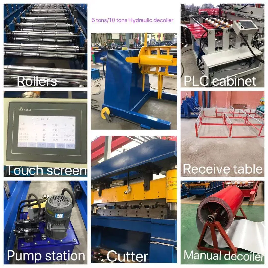 PV4 /PV6 /FRP Roofing Sheet Making Roll Forming Machine/Steel Colored Sheet Metal Roof Panel Bend Machine